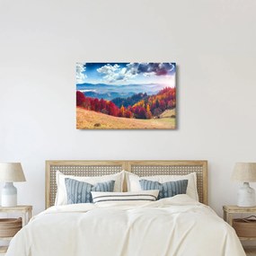 Tablou cu peisaj de toamnă pitoresc (90x60 cm)
