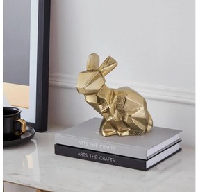 Decorațiune metalică Eglo 427007 NOLALU 17,5x16 cm iepure/auriu