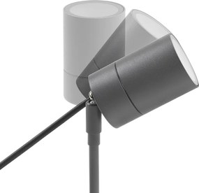 Spot inteligent modern antracit IP44 incl. WiFi GU10 - Solo