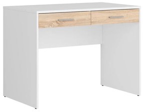 Masă de scris Nepo Plus 2 (alb + stejar sonoma) . 1098267