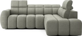 Colțar lemn masiv Extensibil Falcon 258x208cm Ladă Depozitare Personalizabil Electric