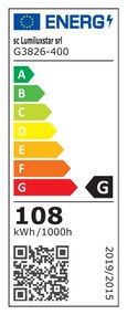 Lustra LED Cu Telecomanda, Elit's, wifi 2.4G lumina/rece/calda/neutra intensitate reglabila