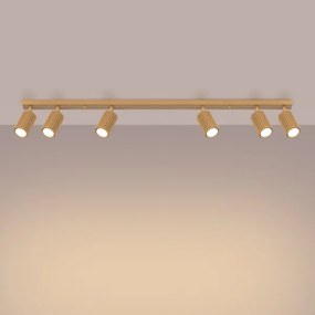 Spot Sollux SL.1566 KARBON 6xGU10/10W/230V auriu