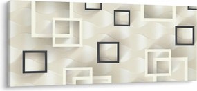 Tablou geometric abstract (120x50 cm)