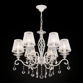 Candelabru  Grace Maytoni E14, Alb, ARM247-06-G, Germania