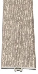 Schimbător de pardoseli din vinil SPC, stejar Berben, 2400x45x6 mm