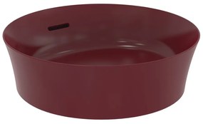 Lavoar pe blat Ideal Standard Atelier Ipalyss Pomegranate 40 cm rosu bordo cu preaplin