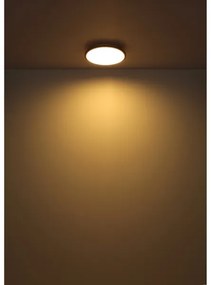 Plafonieră LED Globo 41569-18B XANDER LED/18W/230V 3000K d. 35 cm negru