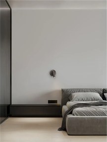 Aplica cu Spot LED directionabil stil minimalist TICO nickel, NVL-9695149