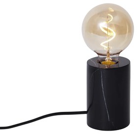 Lampă de masă modernă neagră cu marmură - Marissa