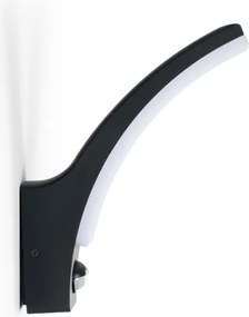 Aplică LED de exterior cu senzor Brilagi ARCELO LED/9W/230V IP44