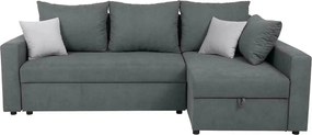 Coltar extensibil PREZEMEK IV, universal, stofa clasica gri - Enjoy Ne