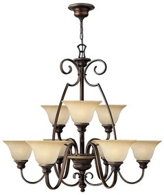 Lustră pe lanț Hinkley HK-CELLO9 CELLO 9xE27/60W/230V