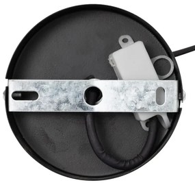 Lustră pe cablu Atmosphera SAVIO 1xE27/40W/230V negru