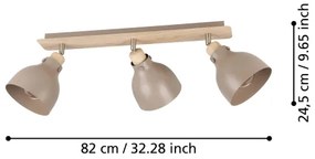 Spot Eglo 900713 ARRECIFE 3xE27/28W/230V