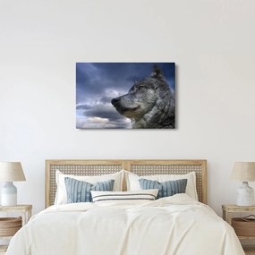 Tablou - Cap de lup (90x60 cm)