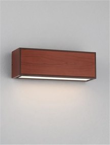 Aplica LED de exterior solara cu senzor de miscare IP65 BROWN
