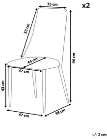 Set 2 buc scaun tip bar Chris (gri). 1078404