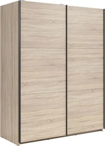 Dulap TETRIX, stejar sonoma, PAL, cu 2 usi, 154x60x196 cm