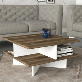 Măsuță de conferință Hamton White and Walnut