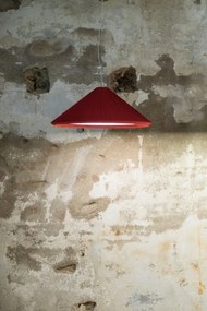 Lustra XXL suspendata design decorativ SAIGON IN 70cm Burgandy