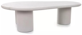 Masa de cafea Selena gri deschis L130xl80 cm