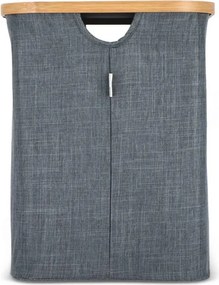 Cos de rufe NOLVIO 50 L, albastru-gri