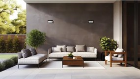 Kanlux 45816 - Aplica de perete pentru exterior LERTO 1xE27/15W/230V IP54 neagră