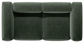 Canapea verde 224 cm Bergamo – Cosmopolitan Design