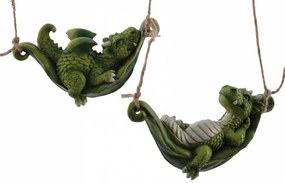 Decoratiune cu agatatoare dragon În sfârșit vacanță 10 cm