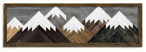 Tablou Mountains, 120 x 35 cm