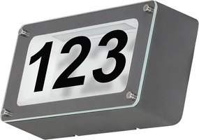 Rabalux 8747 - LED Corp de iluminat perete exterior HANOVER 1xLED/12W