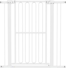 PawHut Grilaj de protecție pentru ușă pentru câini, 76-104 cm grilaj fără găurire, grilaj pentru scări | Aosom Romania
