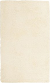 vidaXL Covor shaggy cu pom înalt, NAVARRA, crem, 80x150 cm, poliester