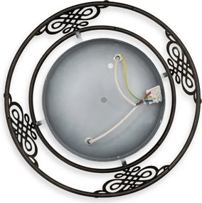 BRILAGI - Plafonieră FRESCO 2xE27/40W/230V Ø 43 cm maro