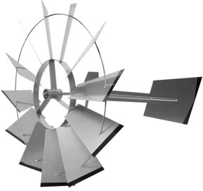 Moară de vânt gri argintiu - 245 cm