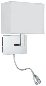 Aplica moderna eleganta cu reader Led Wall crom 6519CC SRT