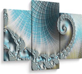 Tablou - Spirale texturate (90x60 cm)