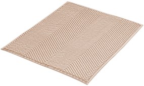 Kleine Wolke ZigZag covor de baie 60x50 cm dreptunghiular bej 9178226433