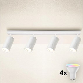 Brilagi - Spot LED RGBW dimmabil SELE MODERN 4xGU10/4,8W/230V alb