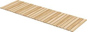 Outsunny Covor de Grădină din Lemn 120 x 38 cm | Cărare Arrotolabilă pentru Spații Exterioare | Covor Decorativ și Rezistent pentru Grădină, Plajă, Nunți sau Petreceri | Aosom Romania