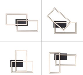Leuchten Direkt 14692-18 - Plafonieră LED IVEN dimabilă 36W 230V