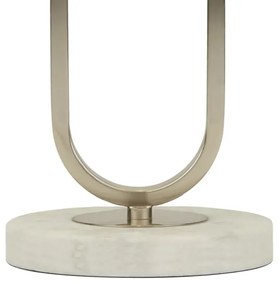 Lampă de masă Searchlight EU60949GY DOME 1xG9/33W/230V argintiu