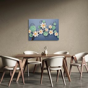 Tablu cu nufăr (70x50 cm)