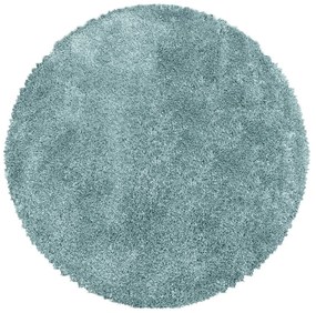 Covor albastru rotund ø 120 cm Fluffy – Ayyildiz Carpets