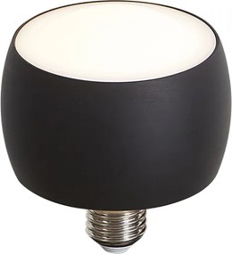 Bec decorativ LED E27 negru 6W 370 lm 3000K