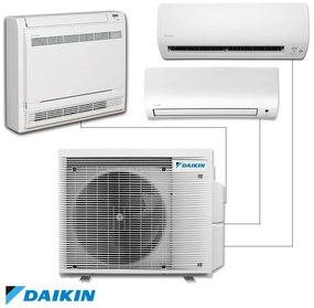 Unitate exterioara pentru sistem multi-split Daikin 3MXM40A, 14000 BTU, 28 m², Pana la 3 unitati interioare, A+++/A++, R-32, Alb