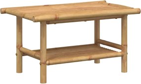 vidaXL Măsuță de cafea, 70x40x35 cm, bambus