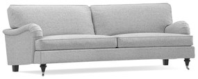 Canapea Bloomington A131Numărul de locuri: 3, 235x97x80cm, 95 kg, Tapiterie, Picioare: Metal, Lemn, Role