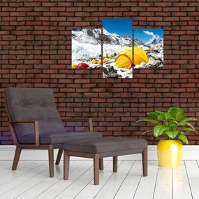 Tablou - Camping la munte (90x60 cm)